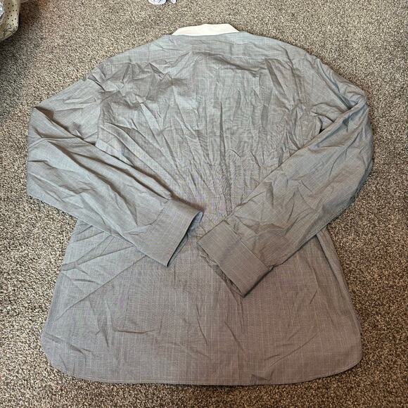 JOHN VARVATOS Men's Slim Fit Contrast Collar Dress Shirt Size 15.5 - Picture 2 of 8